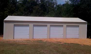 Multi Bay metal building