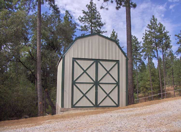 Metal Roof: Build Metal Roof Pole Barn