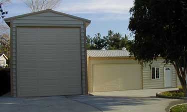 Steel RV garage