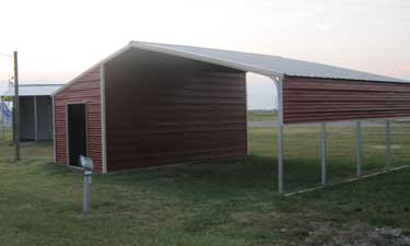 Storage plus carport