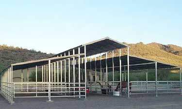 Horse shelters